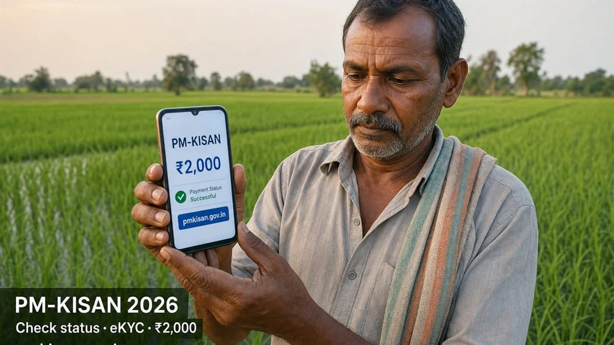 PM-KISAN 2026: How to Check Status, Complete eKYC, and When the Next ₹2,000 Comes