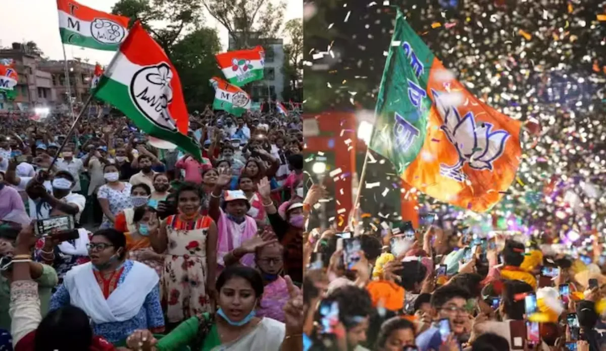 TMC Won Two Panchayat Samiti Seats In Nadia With The Support Of BJP, Had Joined Hands To Defeat The Left Front.