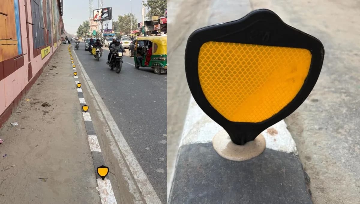 Flexible Median Marker Will Show The Way In Fog On Six Highways Including Ring Road, Will Provide Good Visibility From Long Distances In Rain And Fog.