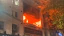 Fire Broke Out In Beauty Parlor Located In Sigra Area Of ​​Varanasi, People Trapped In The Building.