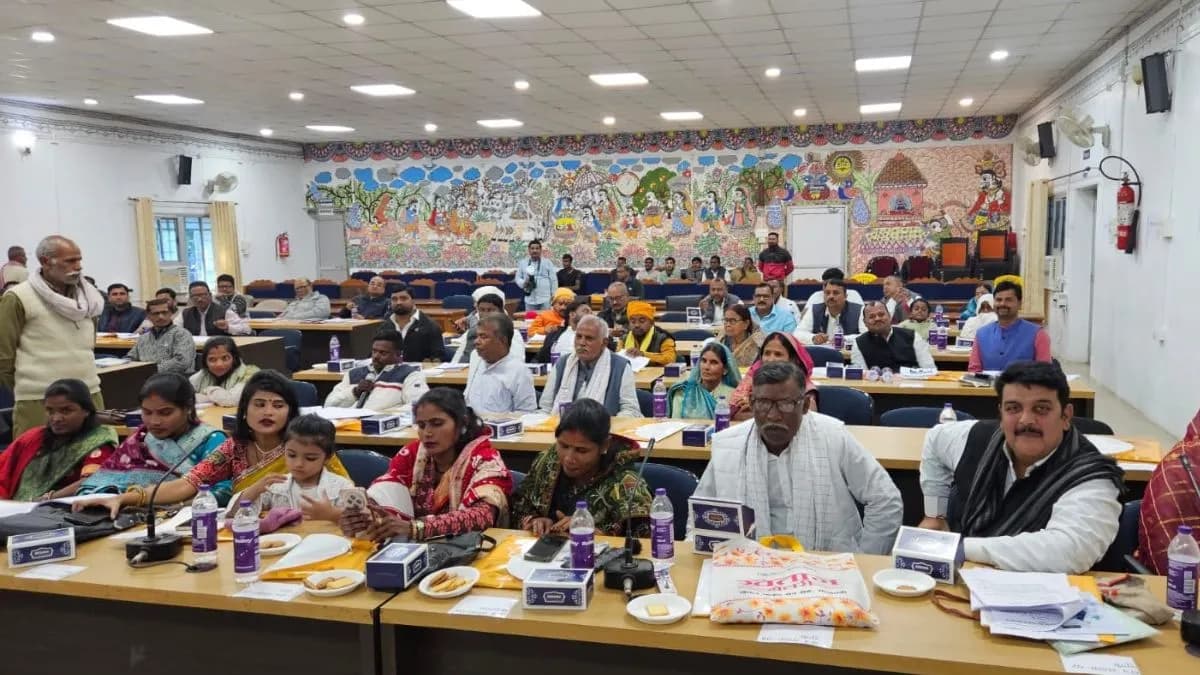 Schemes Worth Rs. 32 Crores Approved In The District Council Meeting Amid The Hustle And Bustle In Sitamarhi