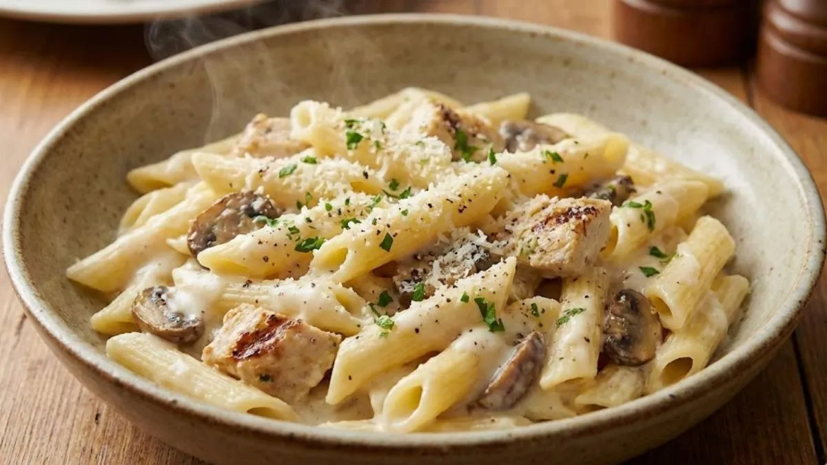 Make Super Creamy And Cheesy White Sauce Pasta With This Recipe, You Will Get Cafe Like Taste At Home.