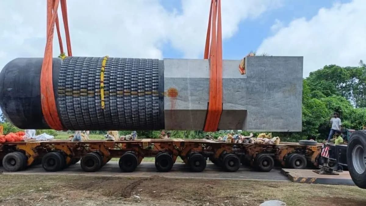Shivlinga To Be Installed In Virat Ramayana Temple Reaches Madhya Pradesh, The Temple Will Reach By January 4