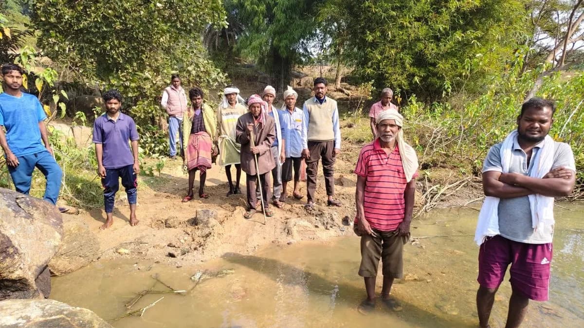 Construction Of Bridge Started On Karijhal Joria Of Jamui, 2 Thousand Villagers Will Get Transportation Support.