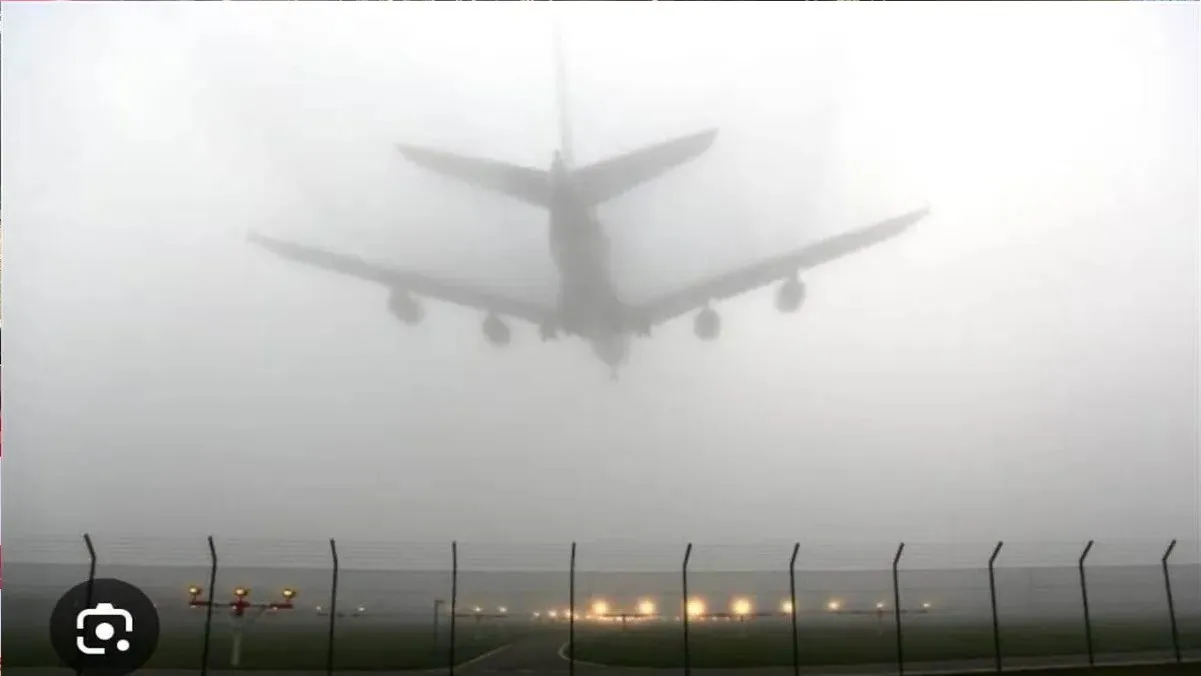 Widespread Impact Of Fog On Aircraft Operations, Flights Arriving In The Morning Were Delayed For Hours