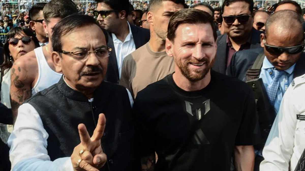 Bengal Sports Minister's Chair Went To The Table Due To Ruckus In Messi's Program, Two Officials Were Measured, Notice Given To Three