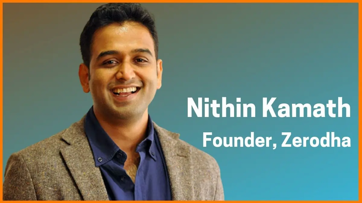 Learn about Nithin Kamath, his education, family, and how he revolutionized India's stockbroking industry by founding Zerodha.