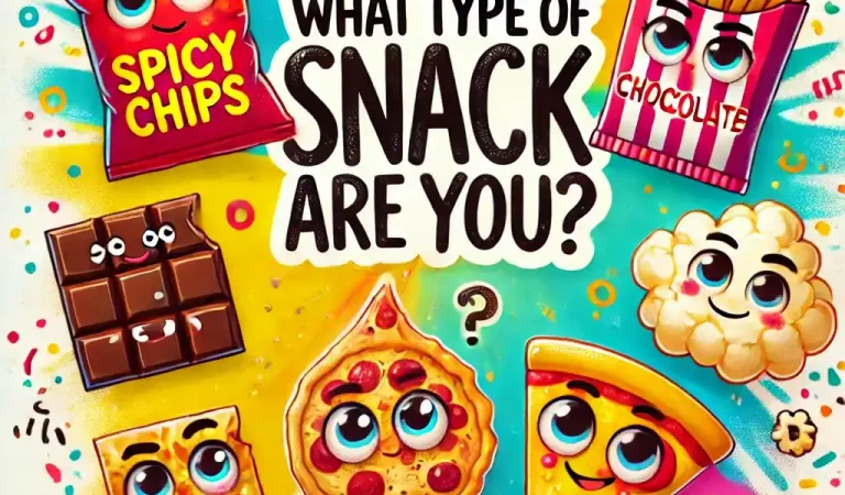 What Type of Snack Are You? 🍿🍕🍫